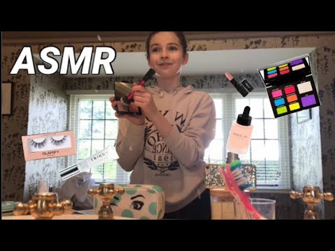 ASMR | my everyday makeup routine | TINGLY VOICEOVER