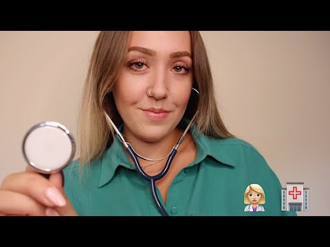 ASMR Doctors Office Check Up Roleplay (Medical ASMR Personal Attention)