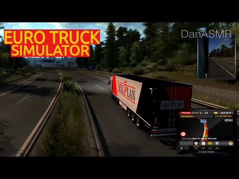 ASMR Euro Truck Simulator Gameplay (Portuguese | Português)