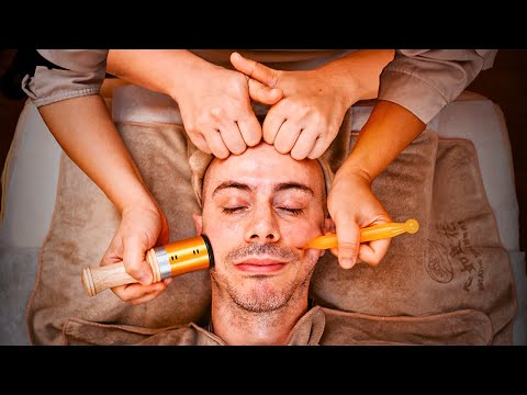 ASMR Face Massage 💆 Rejuvenating Treatment Experience