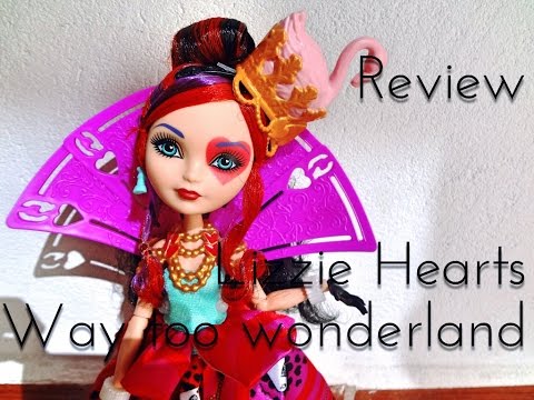 Review Ever After High Lizzie Hearts - Way too won