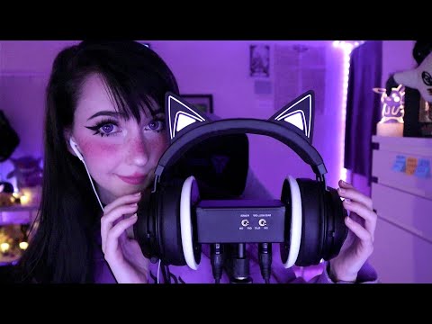ASMR ☾ An Unusually Tingly Trigger 👀 3Dio headphone tapping & scratching