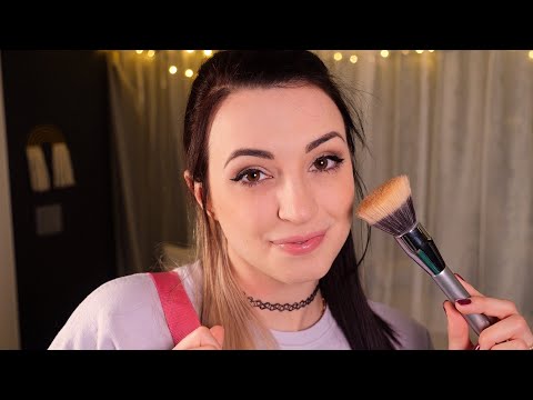 ASMR | Doing Your Makeup Before Class to Impress Your Crush