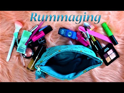 ASMR: Makeup Bag Rummaging