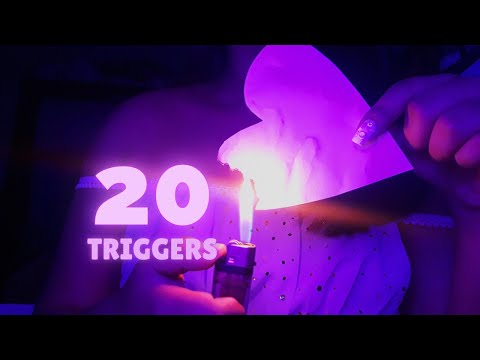 ASMR 20+ Relaxing Triggers in 20 Minutes