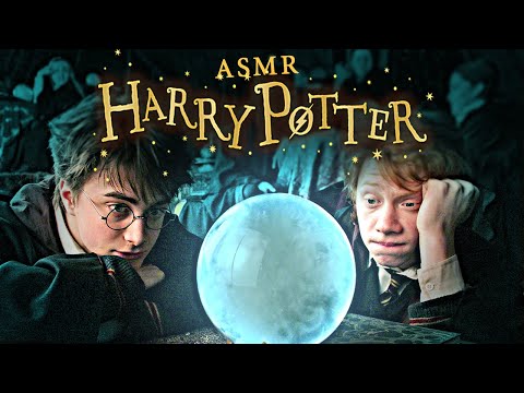 Trelawney's Divination Class 🔮 Ambience + Dialogue | Harry Potter inspired ASMR relaxing sounds