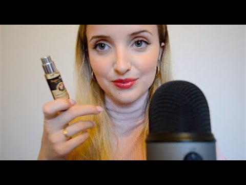 ASMR | SPRAYING PERFUMES *TINGLY TAPPING AND WHISPERS