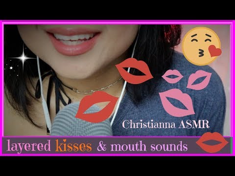 ASMR ♡ Layered Kiss & Mouth Sounds + Telling you You're the Best (Short and Sweet)