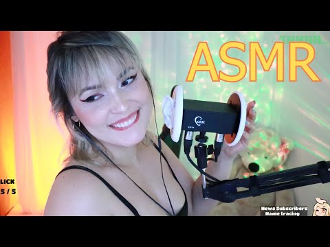💦 ASMR 💦 Fast and Close Ear Licking