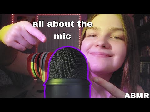 FAST AND AGGRESSIVE MIC TRIGGERS, background ASMR - no talking
