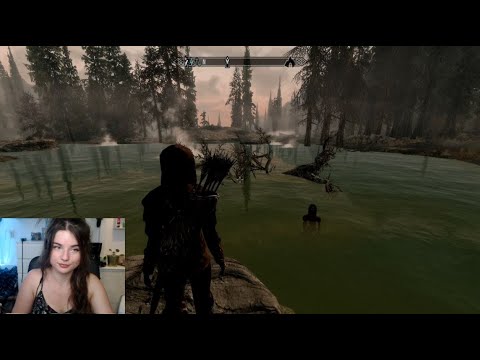ASMR | Walking from the East to West in Skyrim #2 🌲 Exploring & Ambient Sounds