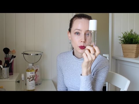 ASMR Whisper Tapping ❤︎ My Skincare Routine Spring/Summer 2016