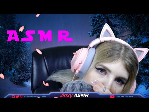 ASMR | Crunchy Scratchy Brain Massage with FLUFFY Mic | Jinxy ASMR