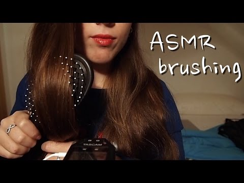 ASMR cepillando pelo | peinando (hair brushing)