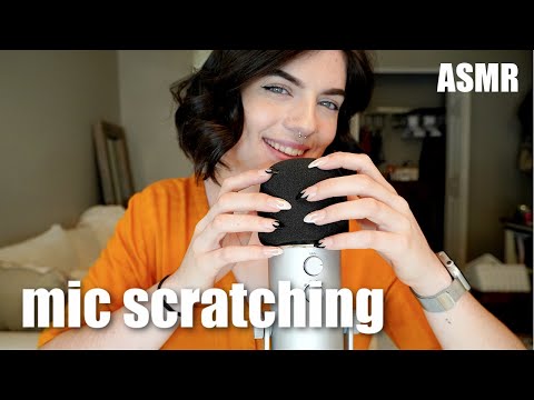 ASMR | pure mic scratching, NO TALKING | ASMRbyJ