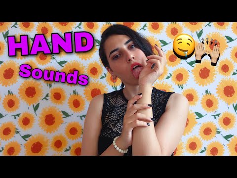 ASMR / Fast But not Aggressive HAND Sounds & Dry MOUTH Sounds / asmr tingly