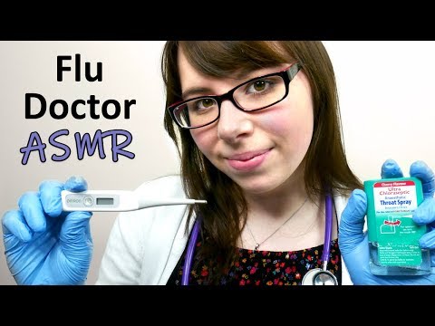 ASMR Flu Doctor Examination & Treatment (Medical Roleplay)