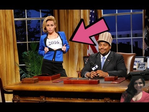 Miley Cyrus SNL Performance Saturday Night Live  Spoof Goverment Shutdown & More! - review