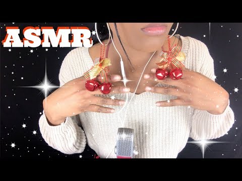 ASMR Jingle Bell Earrings 🎊| Tingle Bells Bell Sounds | Jingling Sounds For Holiday Relaxation