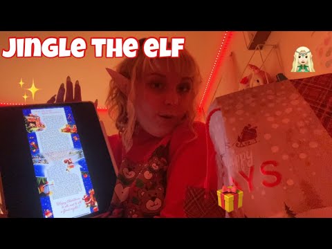 ASMR Jingle the Elf Reads You The Night Before Christmas, Gives You Gifts, and Tucks You In 🎁🛌😴