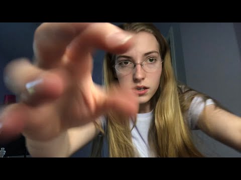 ASMR fast snapping, mouth sounds, hand movements
