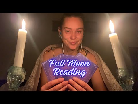 Cozy ASMR Oracle Card Reading for the Full Moon Eclipse | Choose your Card ✨🌕✨