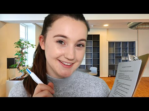 ASMR | Personal Assistant Interview Roleplay ~ Questionnaire (Soft Spoken)
