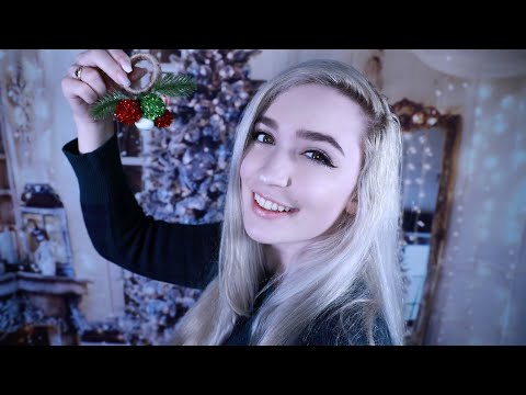 ASMR | Mistletoe Kisses | Bubbly Christmas Girlfriend RP | Gender-Neutral