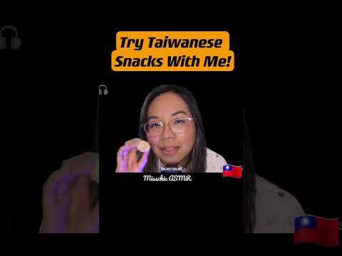 ASMR TRY TAIWANESE CREAM PUFFS WITH ME & Learn Chinese #Shorts