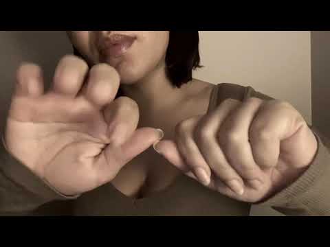 ASMR | REQUEST | Hand Movements + Unintelligible Whispers