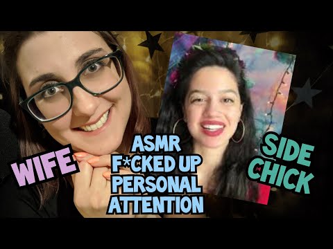 Weird Personal Attention ASMR | Wife & Side Girl Friend! (with Angelica)