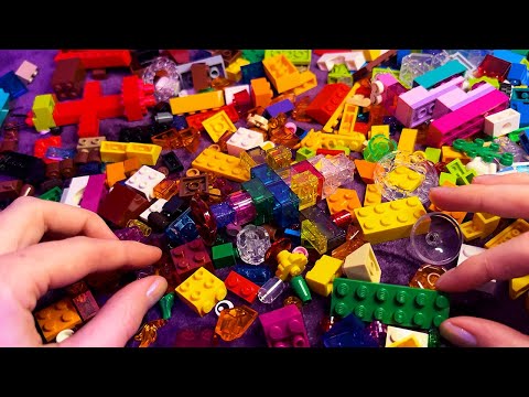 ASMR Lego Building + Rummaging (Whispered)