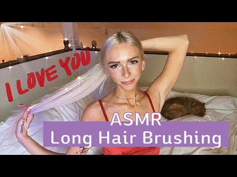 ASMR POV ❤️ Brushing My Long Hair While I Give You Compliments. ❤️ | Remi Reagan