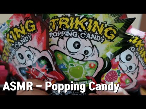 ASMR - Popping Candy No Talking Tingles 팝핑캔디 팅글