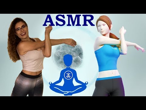 ASMR ~Wii Fit Trainer~ RP *~Light Yoga for Peace, Balance & Clarity~*