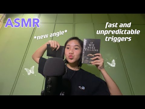 ASMR | Fast and Unpredictable Triggers 🖤⚡️