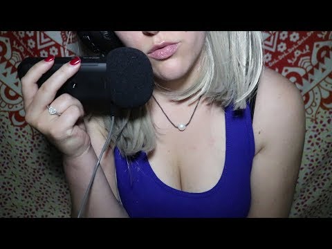 ASMR Unintelligible Whispers | Brain Relaxing Mouth Sounds | Gum Chewing