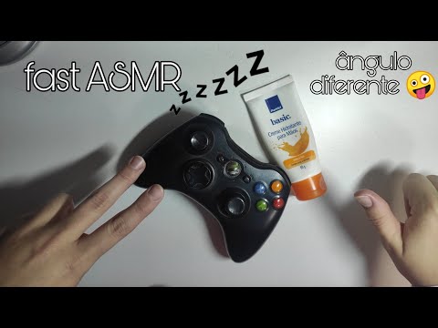 ASMR ângulo diferente: movimentos de mãos + sons de boca + tappings