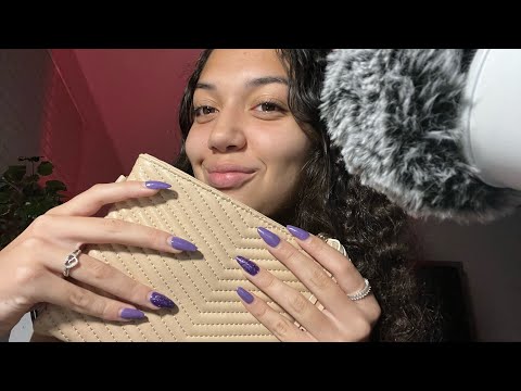 ASMR~ fast and aggressive fingertip tapping & sticky tapping 🎀