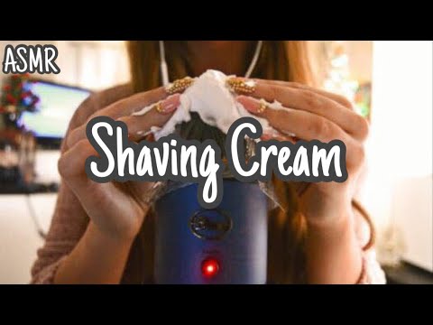 Shaving Cream ASMR (Massage, No Talking, Tapping)