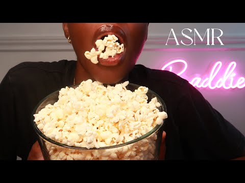 ASMR Eating Popcorn * No Talking