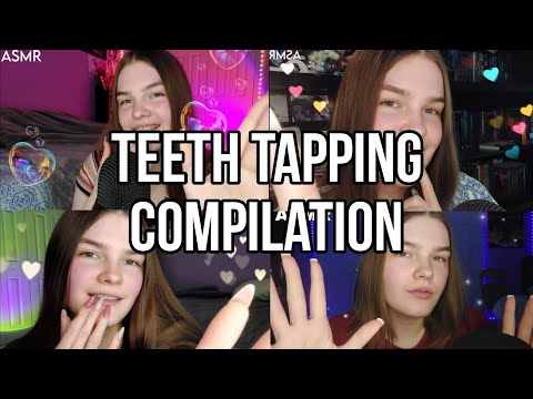 PURE TEETH TAPPING COMPILATION 🦷🩷 *FAST ASMR*