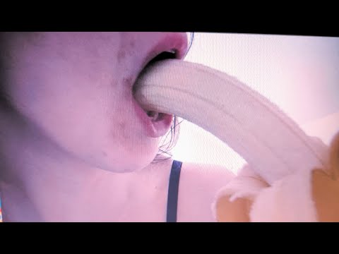 ASMR Banana eating