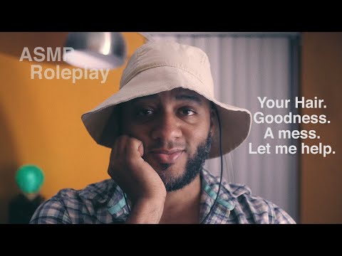 ASMR Roleplay | Fixing Your Tragic Haircut | Soothing