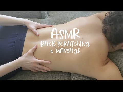 ASMR | Back Scratching, Tracing, and Relaxing Massage (Layered Sounds)
