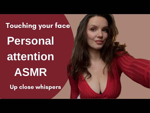 ASMR Relax with me while I have a snack | Affirmations personal attention | face touching