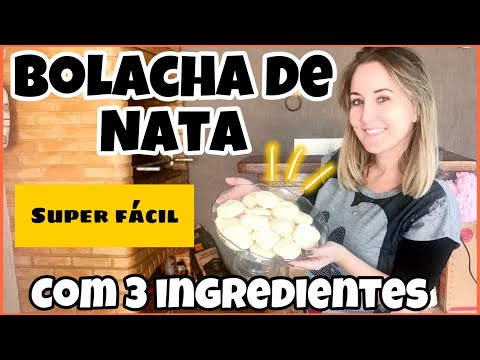 BOLACHA DE MAIZENA (SEQUILHOS) COM 3 INGREDIENTES - SUPER FÁCIL! | Bianca Peres