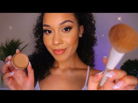 ASMR Friend Pampers You 💜 Relaxing Makeup Roleplay And Layered Sounds For Sleep