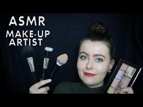 ASMR Make-up Artist (Mic Brushing, Hand Movements)| Whispering | Chloë Jeanne ASMR
