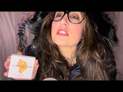 🤤ASMR MIC Pumping/Scratching/Manipulating// GUM Chewing (it gets sticky)